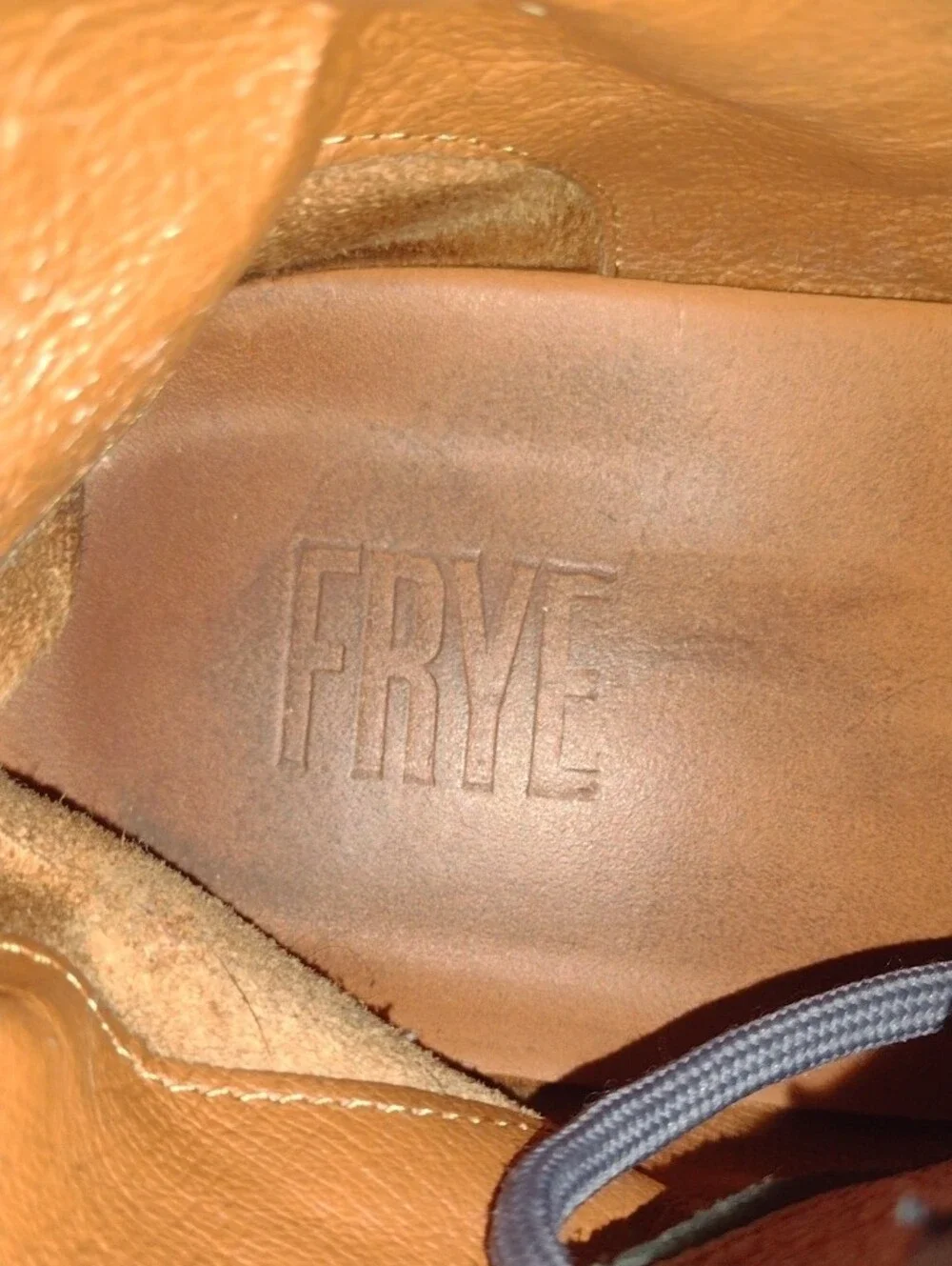 Frye Men's Black Leather Boots (J1153)